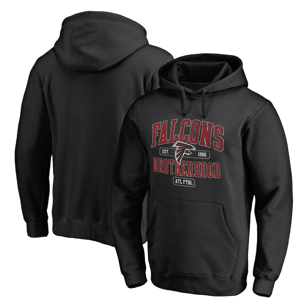 Atlanta Falcons Hometown Collection Guild Pullover Hoodie - Black sale