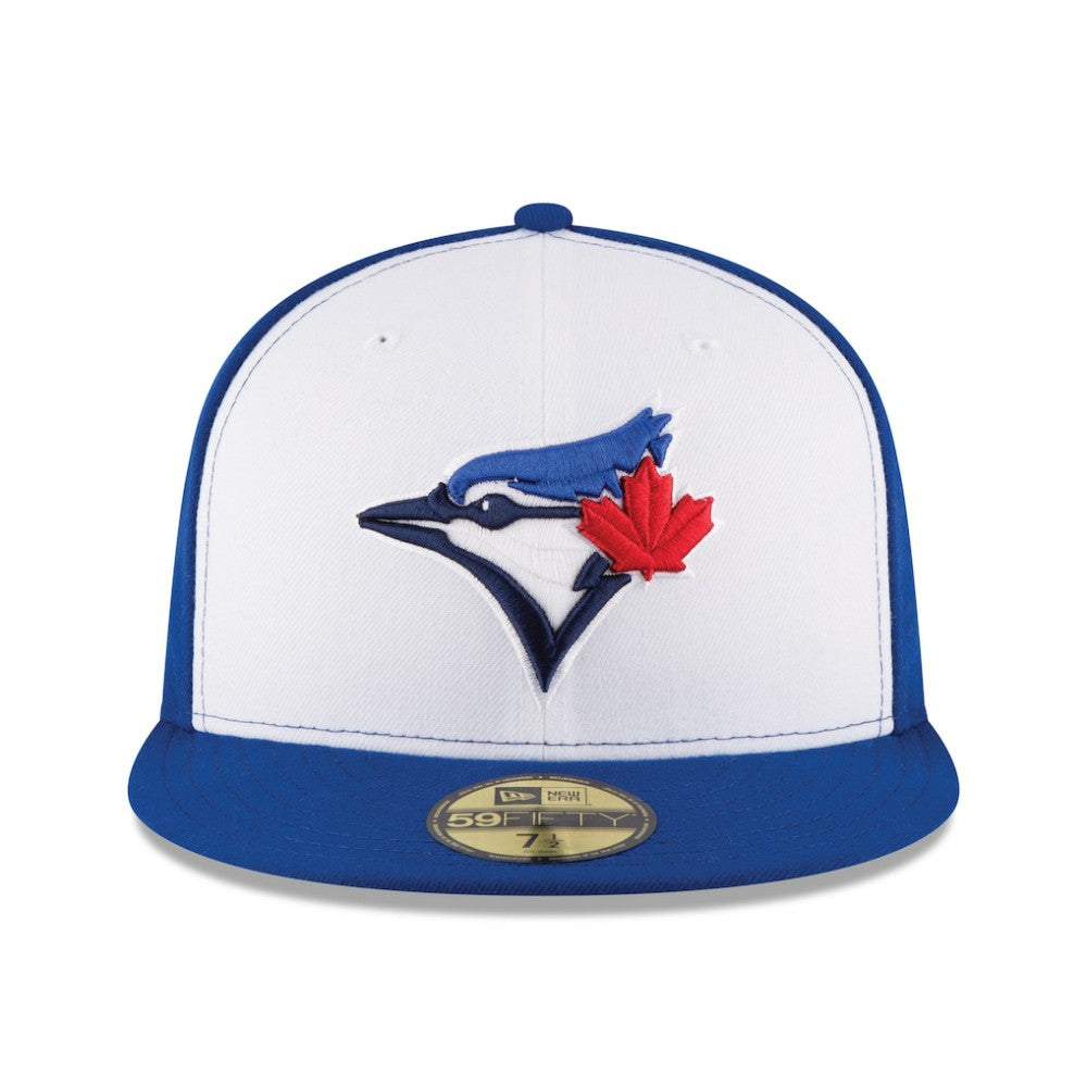 Toronto Blue Jays 2017 Authentic Collection On-Field 59FIFTY Fitted Hat - White/Royal | New Era