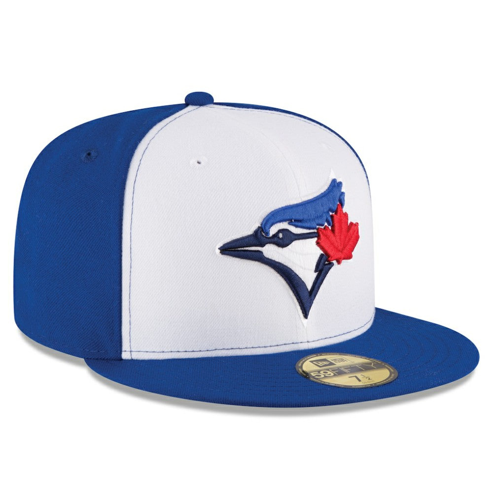 Toronto Blue Jays 2017 Authentic Collection On-Field 59FIFTY Fitted Hat - White/Royal | New Era