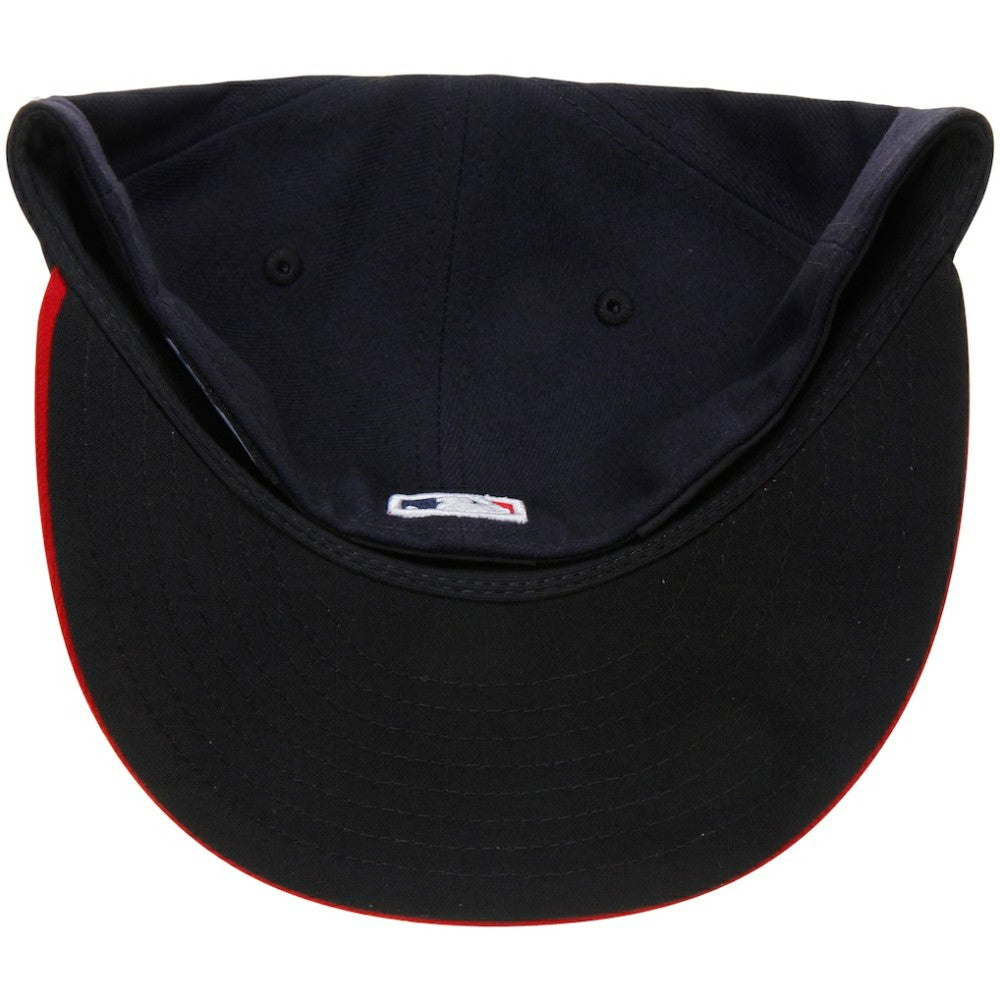 Atlanta Braves Home Authentic Collection On-Field 59FIFTY Fitted Hat - Navy/Red | New Era