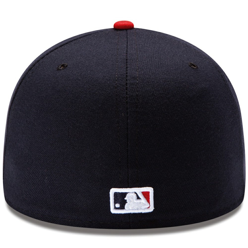 Atlanta Braves Home Authentic Collection On-Field 59FIFTY Fitted Hat - Navy/Red | New Era