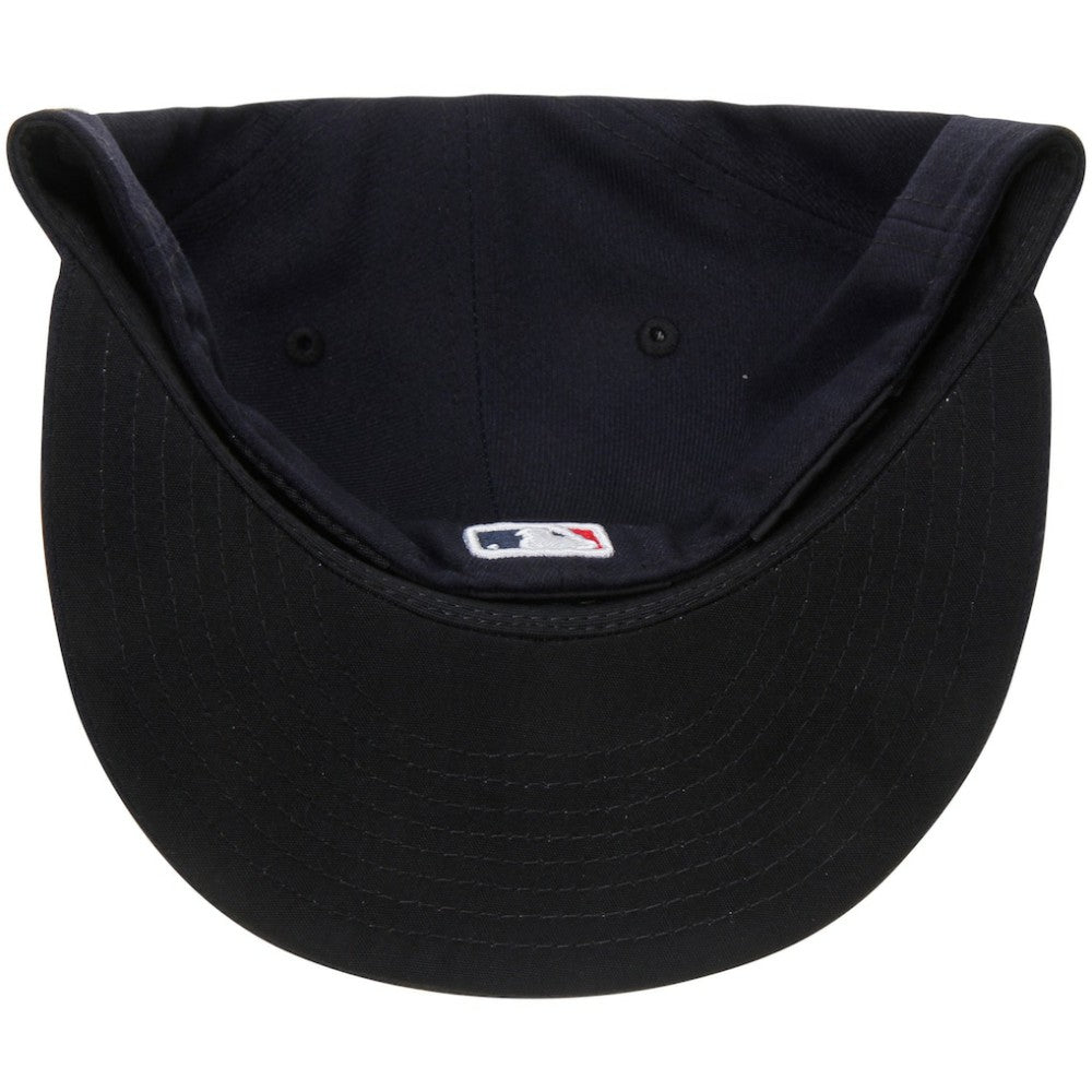 Atlanta Braves Road Authentic Collection On-Field 59FIFTY Fitted Hat - Navy | New Era