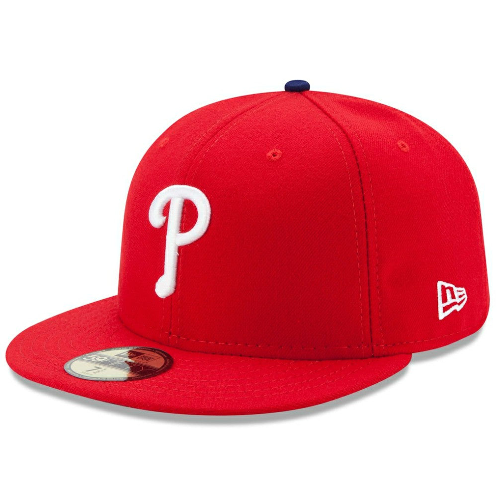 Philadelphia Phillies Game Authentic Collection On-Field 59FIFTY Fitted Hat - Red | New Era