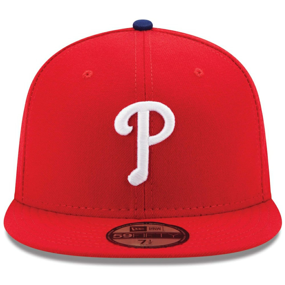 Philadelphia Phillies Game Authentic Collection On-Field 59FIFTY Fitted Hat - Red | New Era