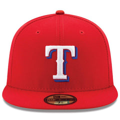 Texas Rangers Alternate Authentic Collection On-Field 59FIFTY Fitted Hat - Red | New Era