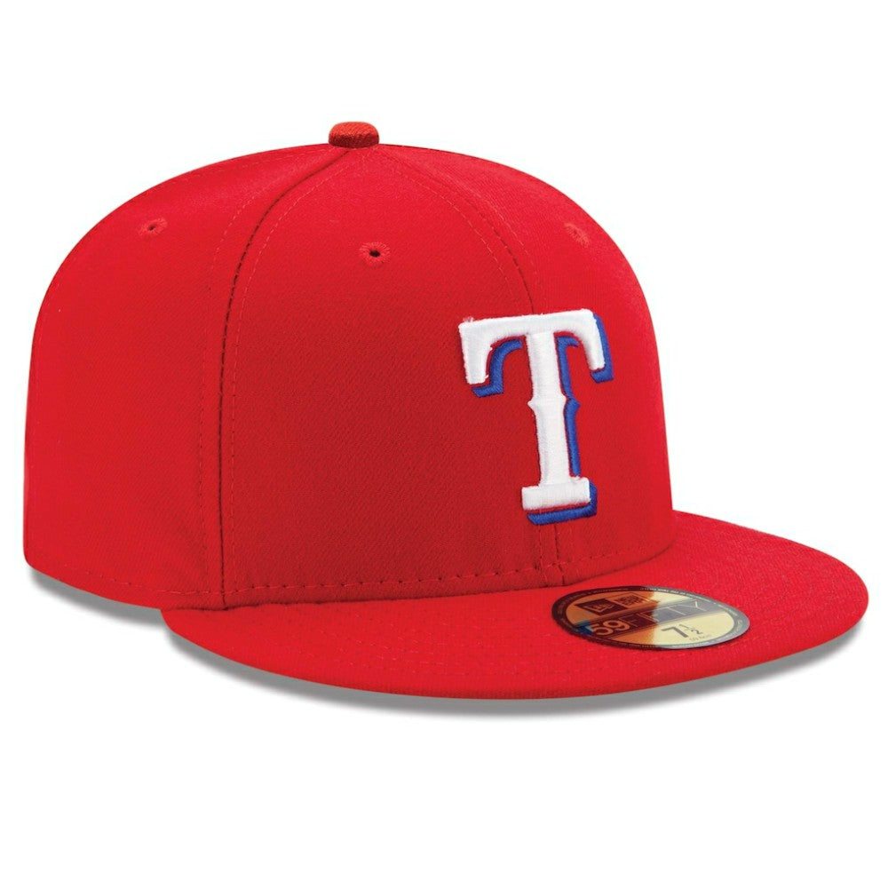 Texas Rangers Alternate Authentic Collection On-Field 59FIFTY Fitted Hat - Red | New Era