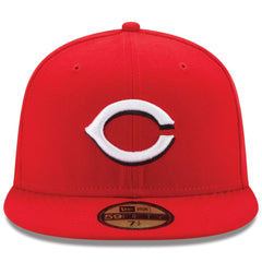 Cincinnati Reds Home Authentic Collection On-Field 59FIFTY Fitted Hat - Red | New Era