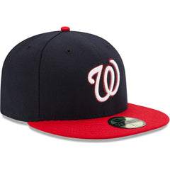 Washington Nationals Alternate Authentic Collection On-Field 59FIFTY Fitted Hat - Navy/Red | New Era