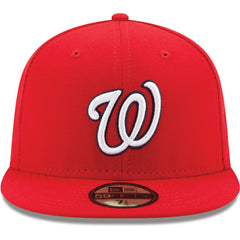 Washington Nationals Game Authentic Collection On-Field 59FIFTY Fitted Hat - Red | New Era