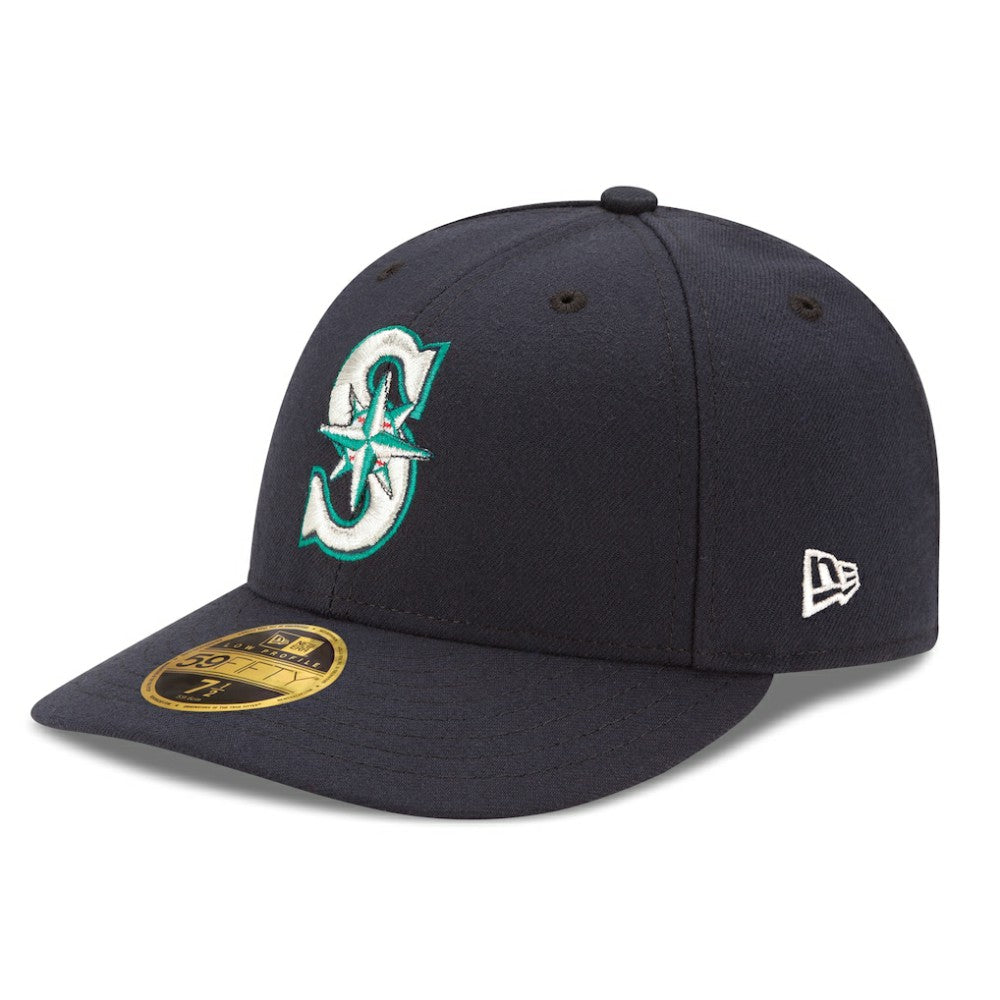 Seattle Mariners Authentic Collection On Field Low Profile Game 59FIFTY Fitted Hat - Navy | New Era