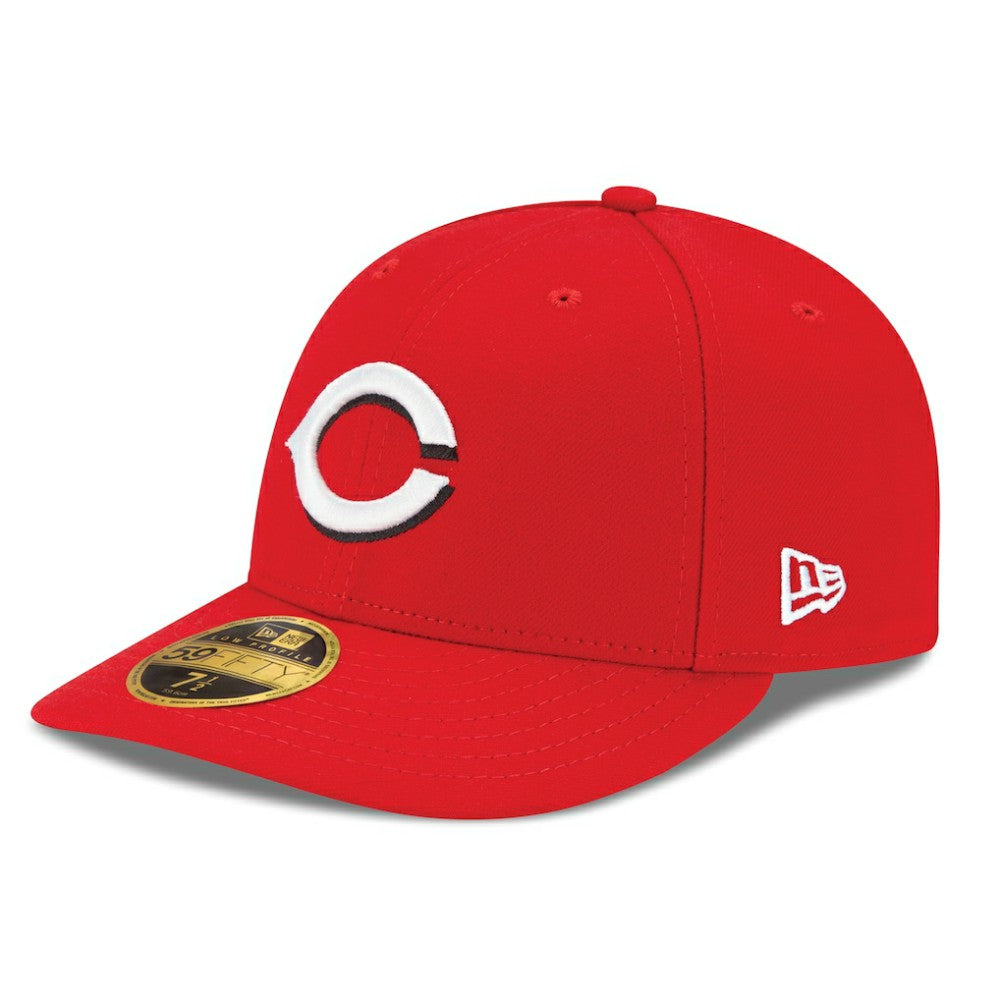 Cincinnati Reds Authentic Collection On Field Low Profile Home 59FIFTY Fitted Hat - Red | New Era