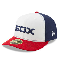 Chicago White Sox Alternate Authentic Collection On-Field Low Profile 59FIFTY Fitted Hat - White/Red | New Era