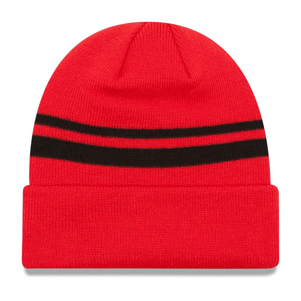 Kansas City Chiefs New Era Team Logo Cuffed Knit Hat - Red outlet