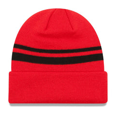 Kansas City Chiefs New Era Team Logo Cuffed Knit Hat - Red outlet