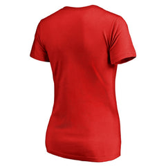 Toronto Blue Jays Women's Logo T-Shirt - Red