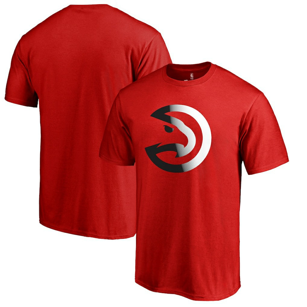 Atlanta Hawks Gradient Logo T-Shirt - Red outlet