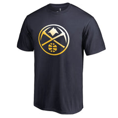 Denver Nuggets Gradient Logo T-Shirt sale - Navy on sale