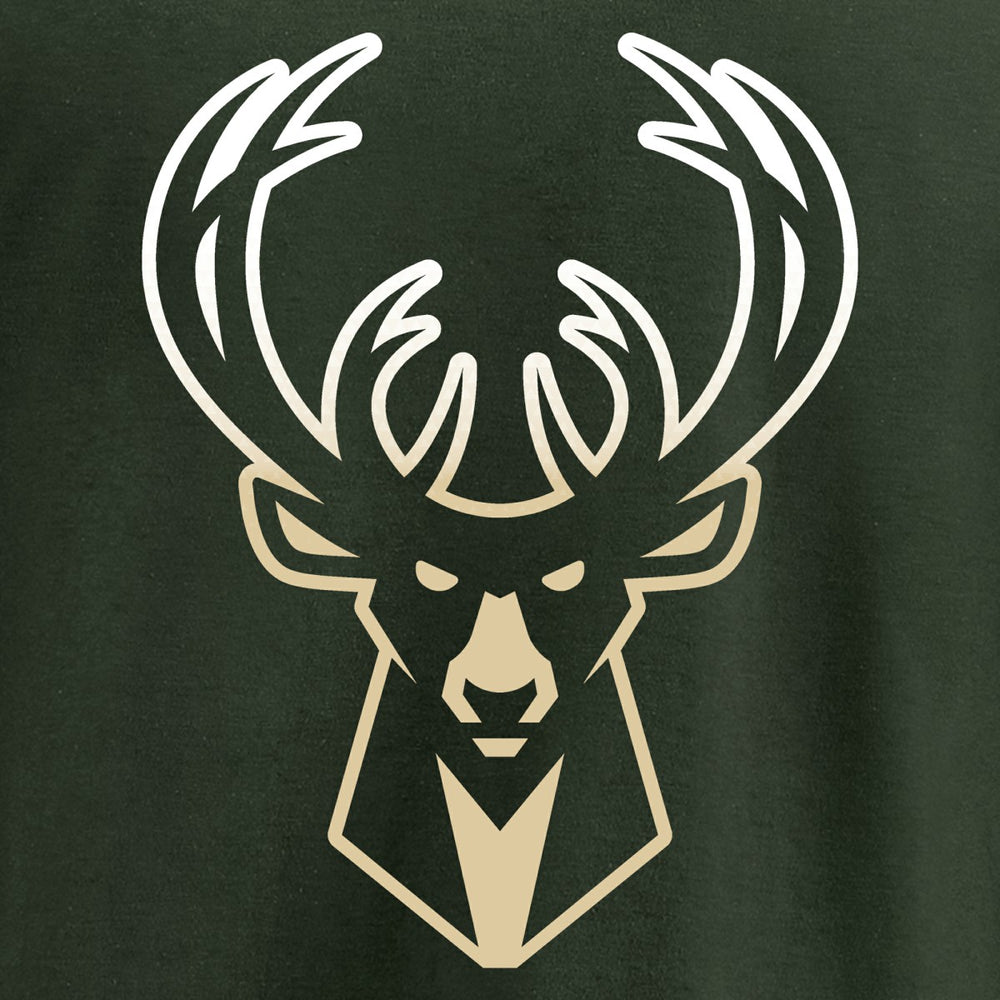 Milwaukee Bucks Gradient Logo T-Shirt - Green sale