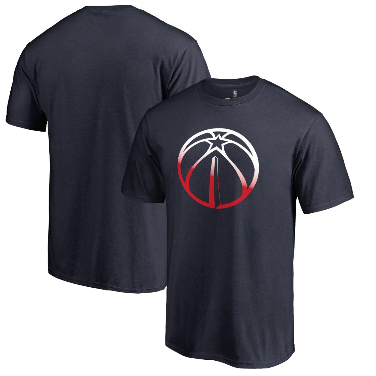 Washington Wizards Gradient Logo T-Shirt - Navy shop