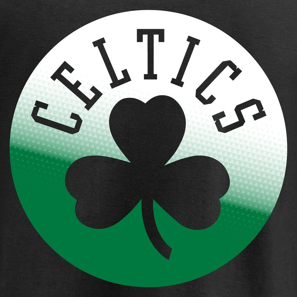 Boston Celtics Gradient Logo Pullover Hoodie - Black discount