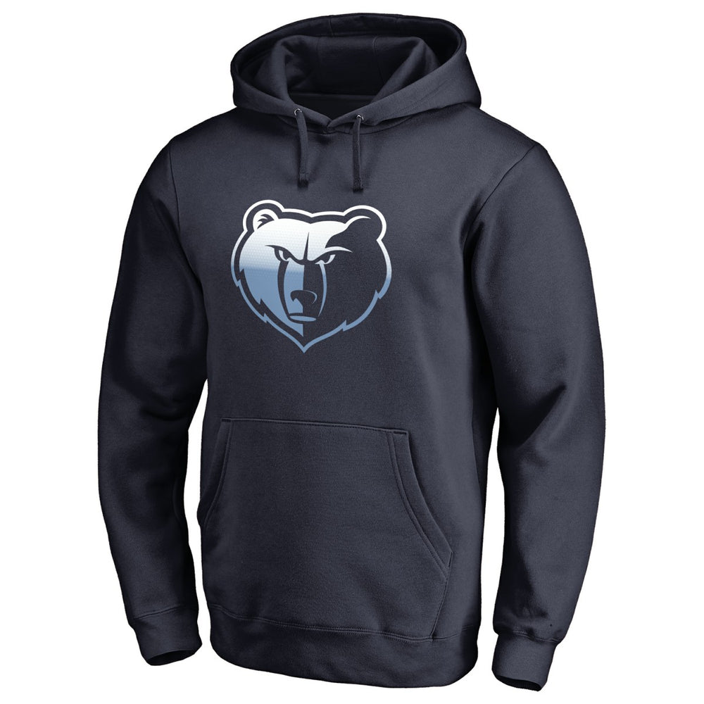 Memphis Grizzlies Gradient Logo Pullover Hoodie - Navy for sale