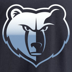 Memphis Grizzlies Gradient Logo Pullover Hoodie - Navy for sale