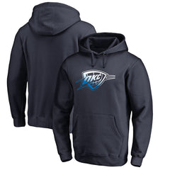 Oklahoma City Thunder Gradient Logo Pullover Hoodie - Navy on sale