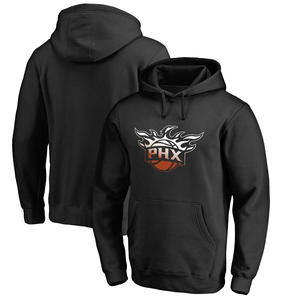 Phoenix Suns Gradient Logo Pullover Hoodie - Black for sale