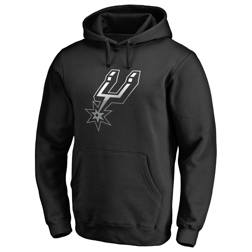 San Antonio Spurs Gradient Logo Pullover Hoodie - Black cheap
