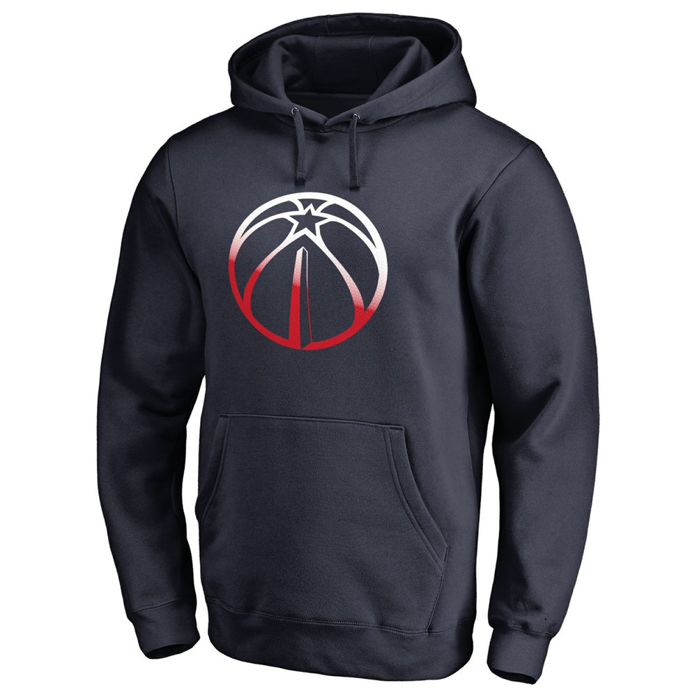Washington Wizards Gradient Logo Pullover Hoodie - Navy sale
