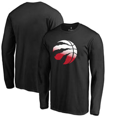 Toronto Raptors Gradient Logo Long Sleeve T-Shirt - Black sale