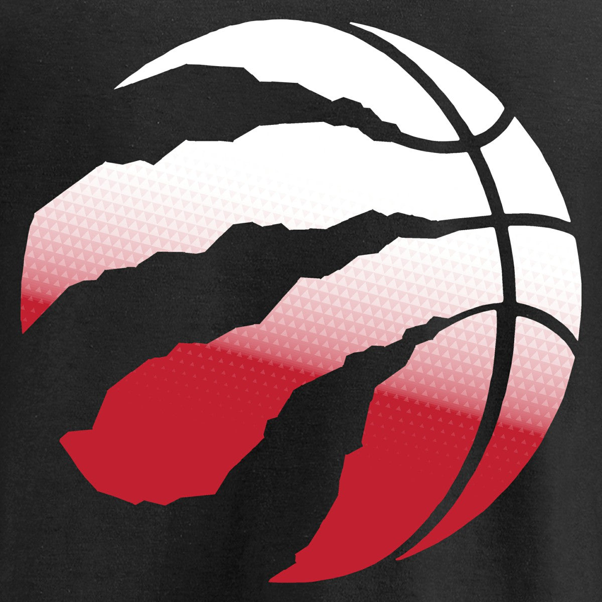 Toronto Raptors Gradient Logo Long Sleeve T-Shirt - Black sale