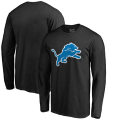 Detroit Lions Primary Logo T-Shirt - Black for sale
