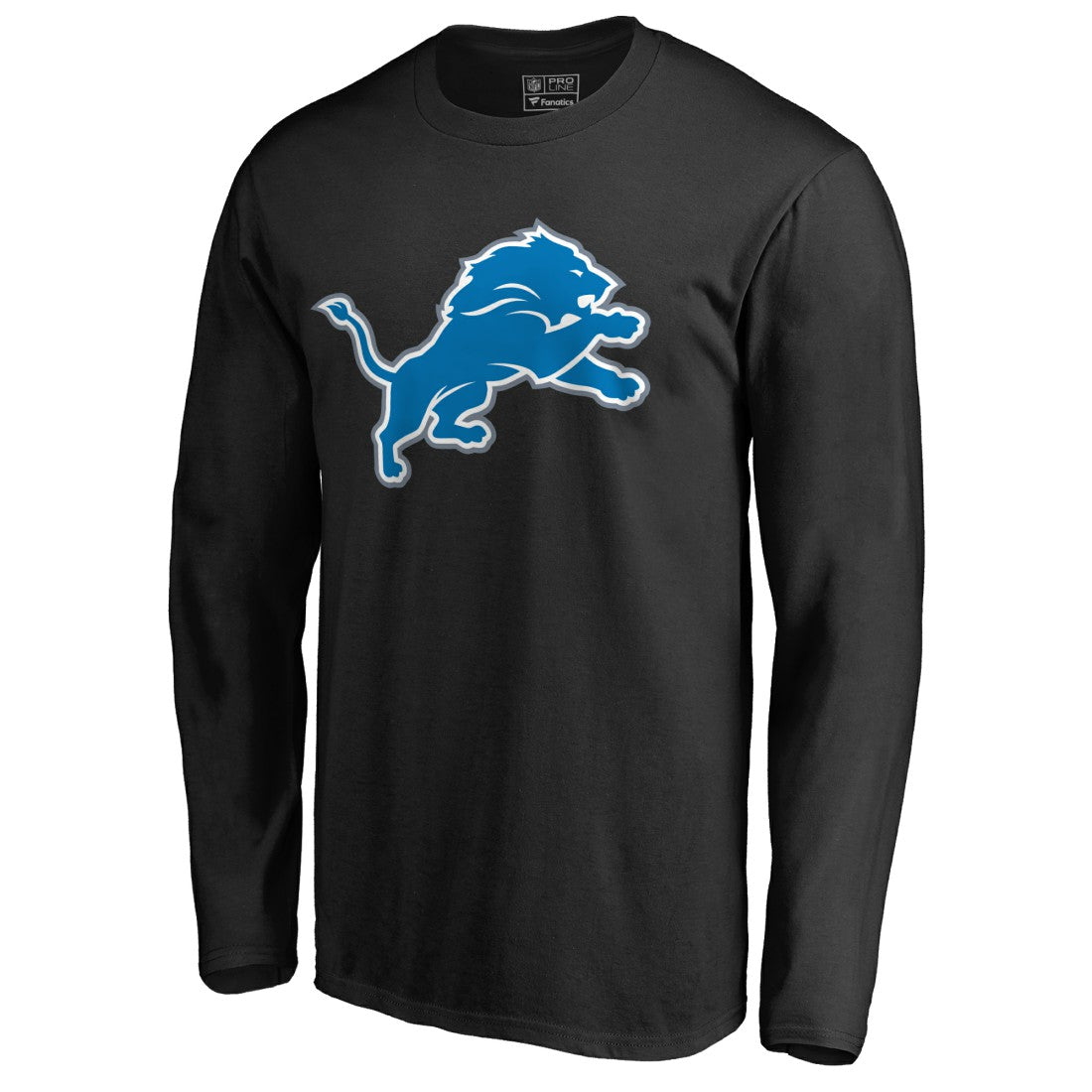 Detroit Lions Primary Logo T-Shirt - Black for sale