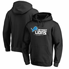 Detroit Lions Lockup Pullover Hoodie - Black online