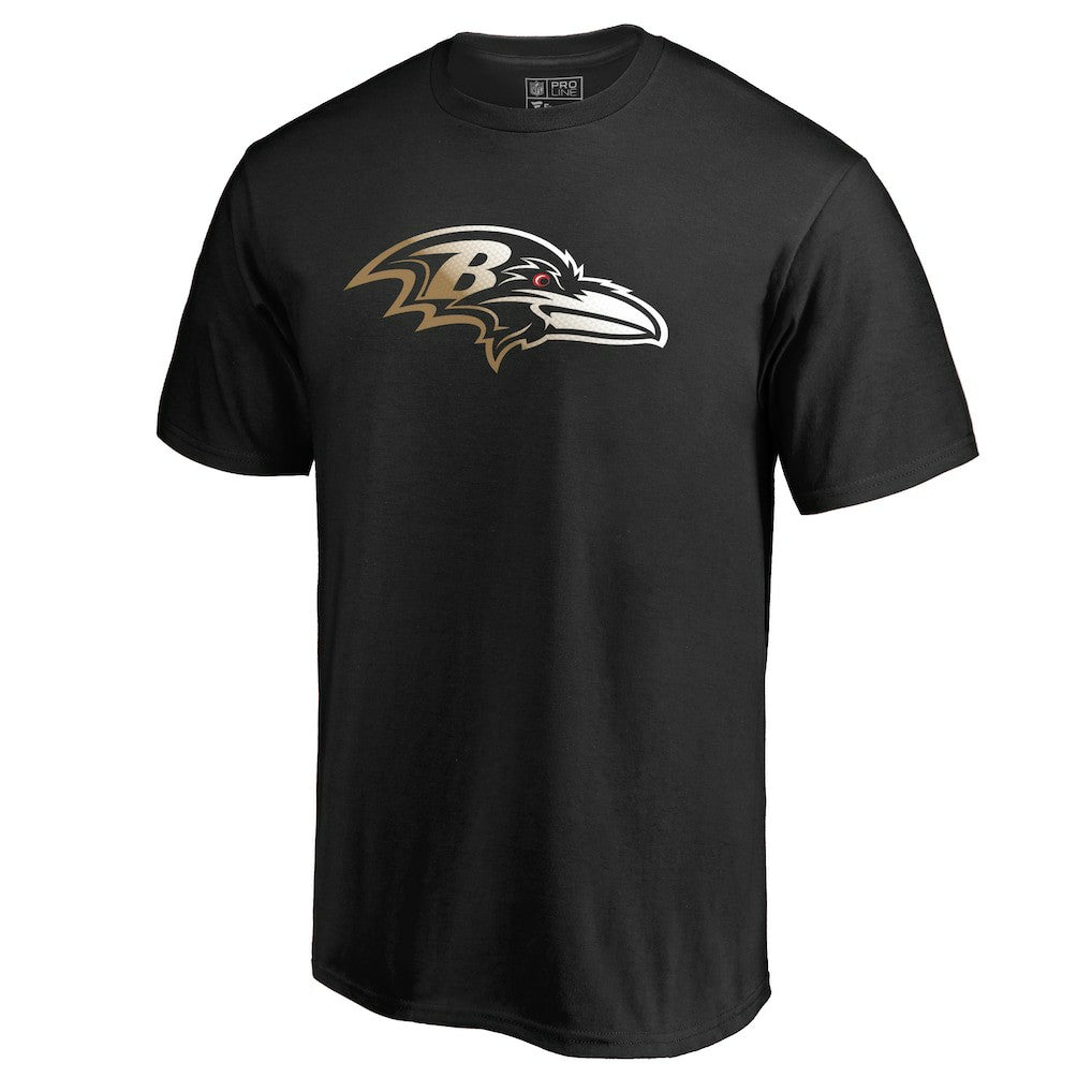 Baltimore Ravens Gradient Logo T-Shirt - Black for sale