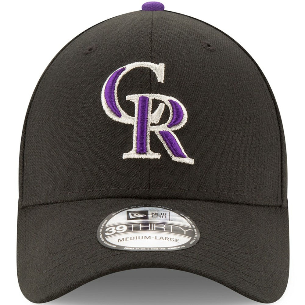 Colorado Rockies Game Team Classic 39THIRTY Flex Hat - Black | New Era