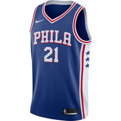 Joel Embiid Philadelphia 76ers Swingman Jersey Royal - Icon Edition | Nike shop