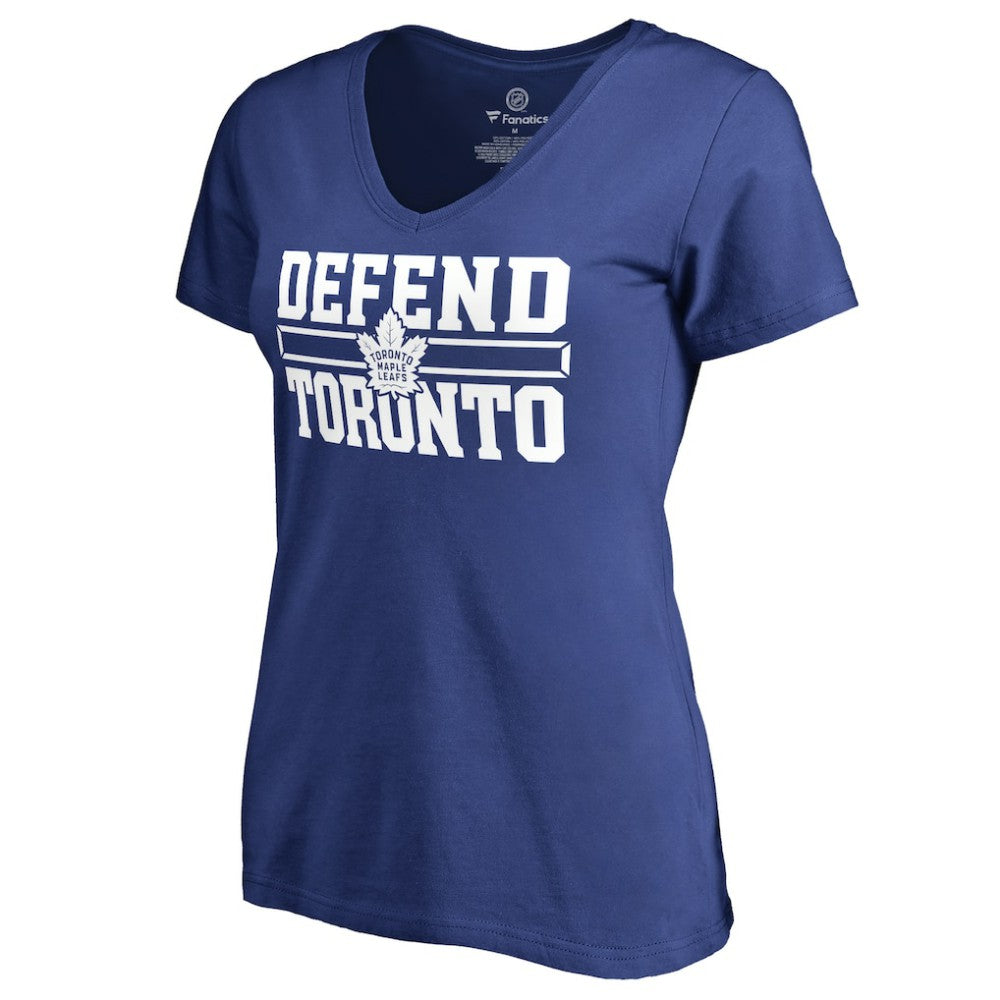 Toronto Maple Leafs Women's Hometown Collection Defend T-Shirt Royal
