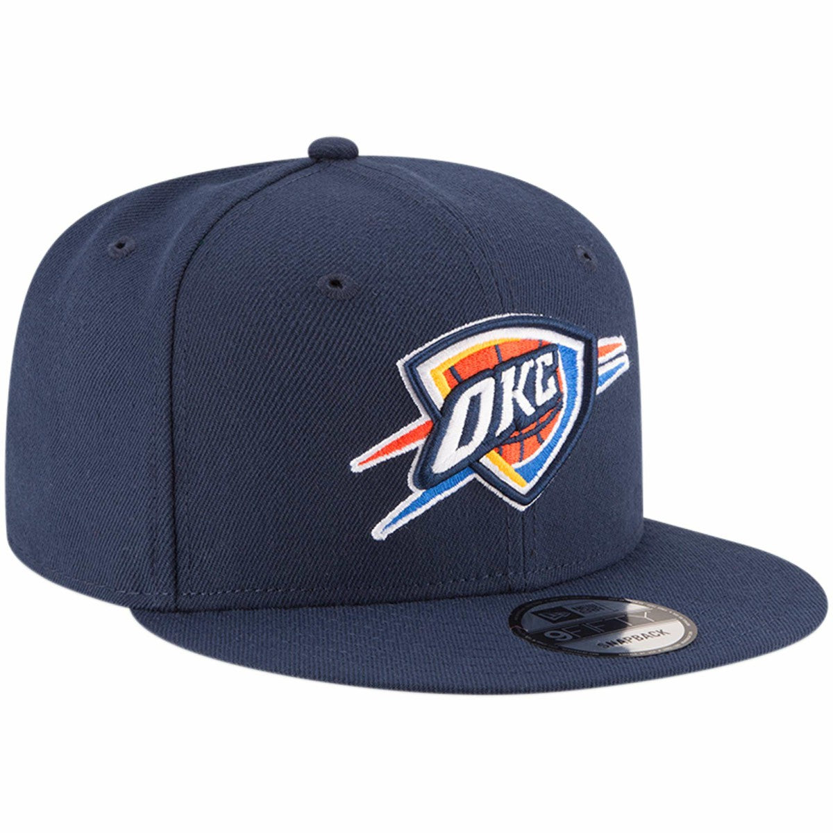 Oklahoma City Thunder Team Color 9FIFTY Snapback Hat - Navy | New Era outlet