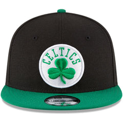 Boston Celtics 2-Tone 9FIFTY Adjustable Snapback Hat - Black/Kelly Green | New Era on sale
