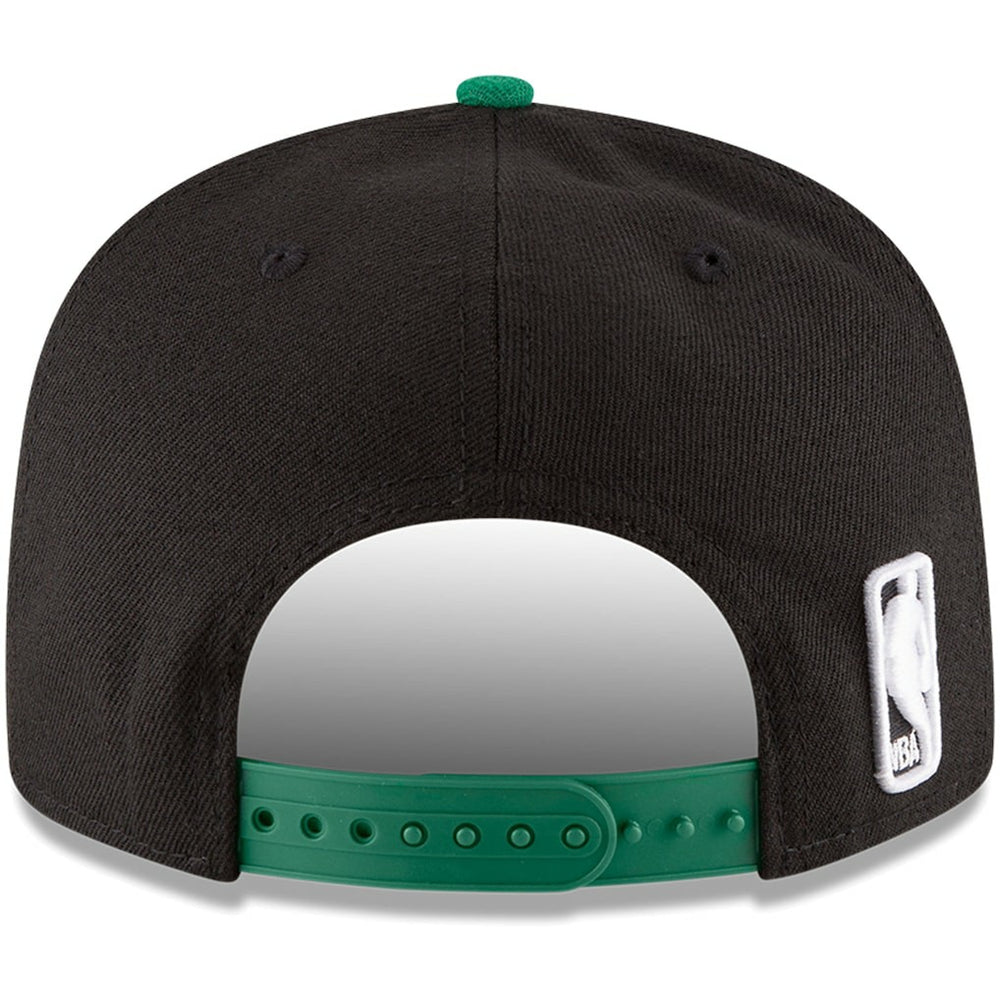 Boston Celtics 2-Tone 9FIFTY Adjustable Snapback Hat - Black/Kelly Green | New Era on sale