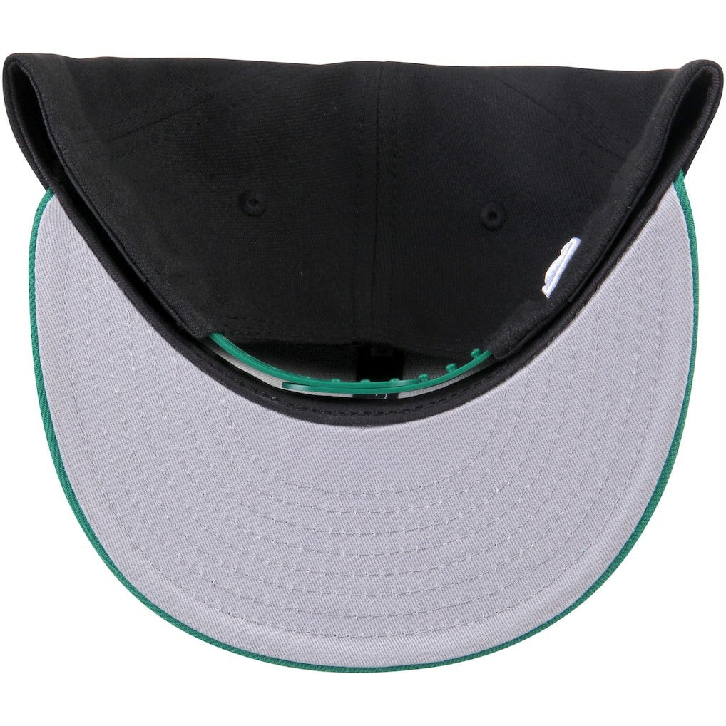 Boston Celtics 2-Tone 9FIFTY Adjustable Snapback Hat - Black/Kelly Green | New Era on sale