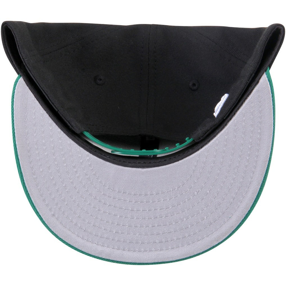 Boston Celtics 2-Tone 9FIFTY Adjustable Snapback Hat - Black/Kelly Green | New Era on sale