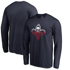 New Orleans Pelicans Gradient Logo Long Sleeve T-Shirt - Navy shop
