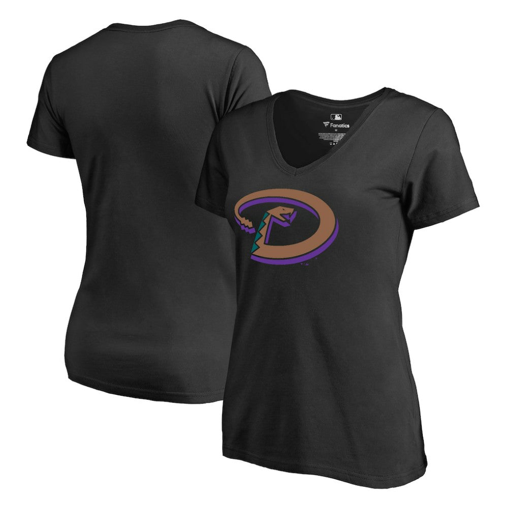 Arizona Diamondbacks Women's Cooperstown Collection Forbes T-Shirt - Black