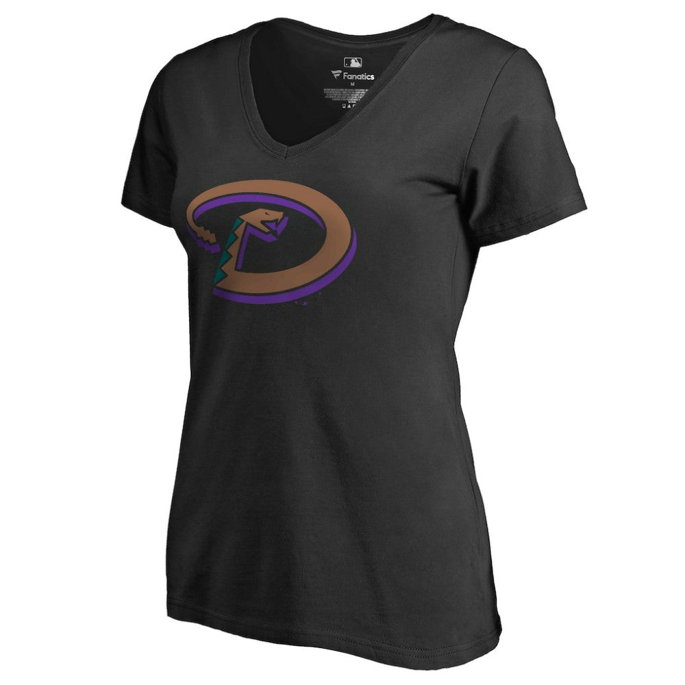 Arizona Diamondbacks Women's Cooperstown Collection Forbes T-Shirt - Black