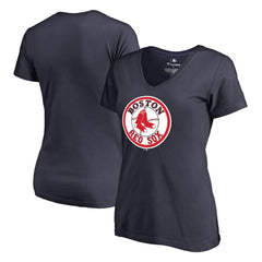 Boston Red Sox Women's Cooperstown Collection Forbes T-Shirt - Navy