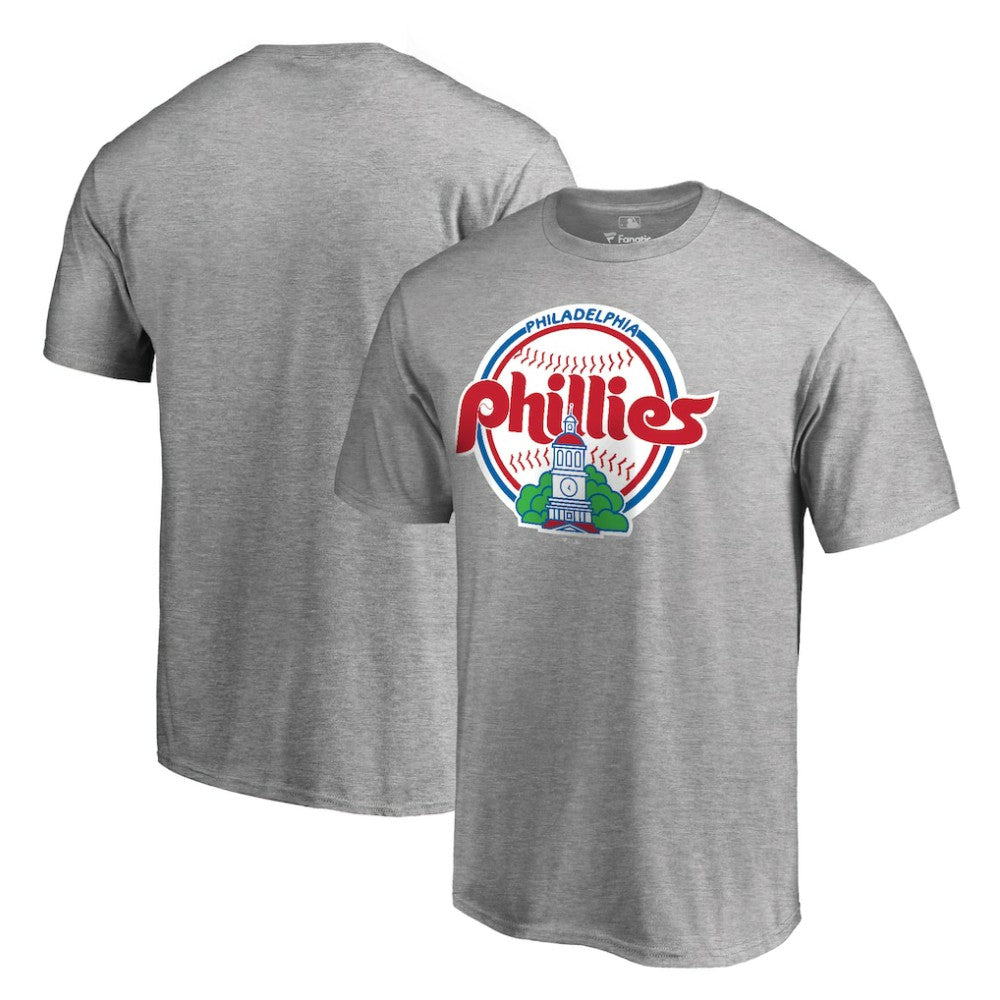 Philadelphia Phillies Cooperstown Collection Forbes T-Shirt - Ash