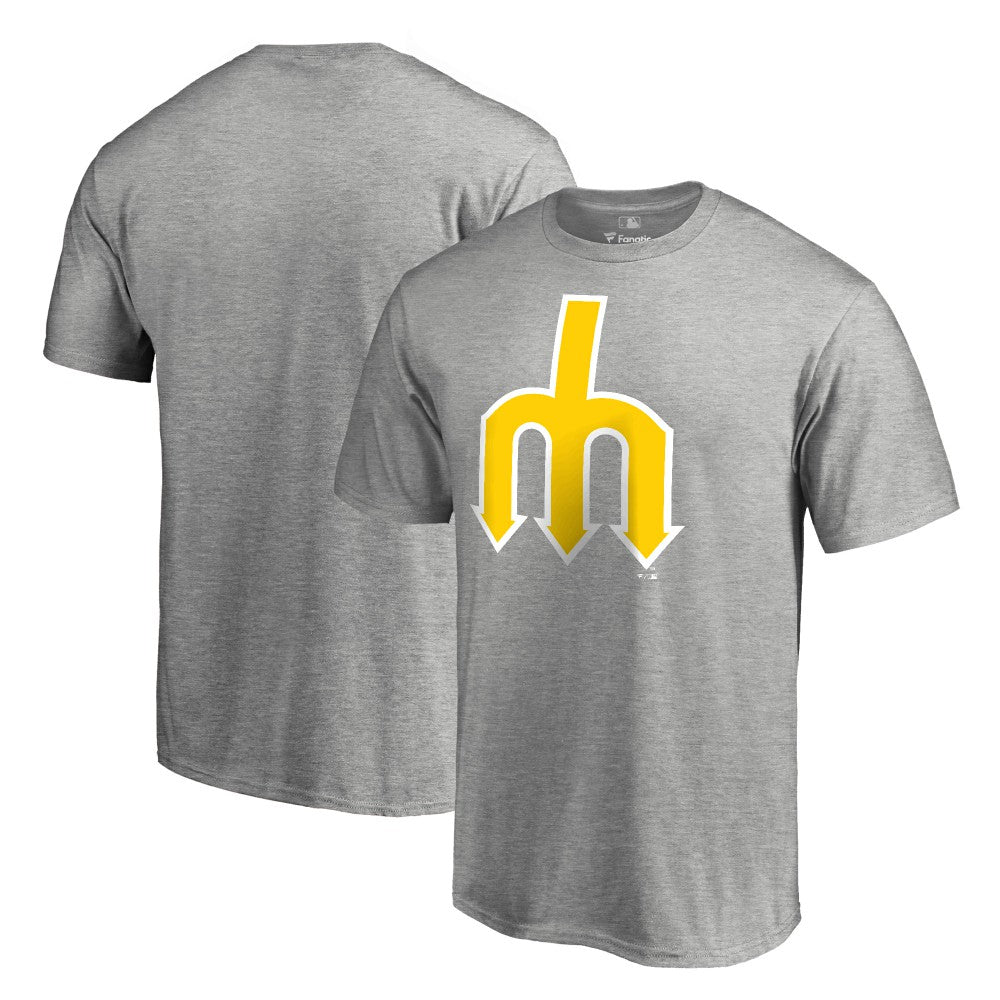 Seattle Mariners Cooperstown Collection Forbes T-Shirt - Ash